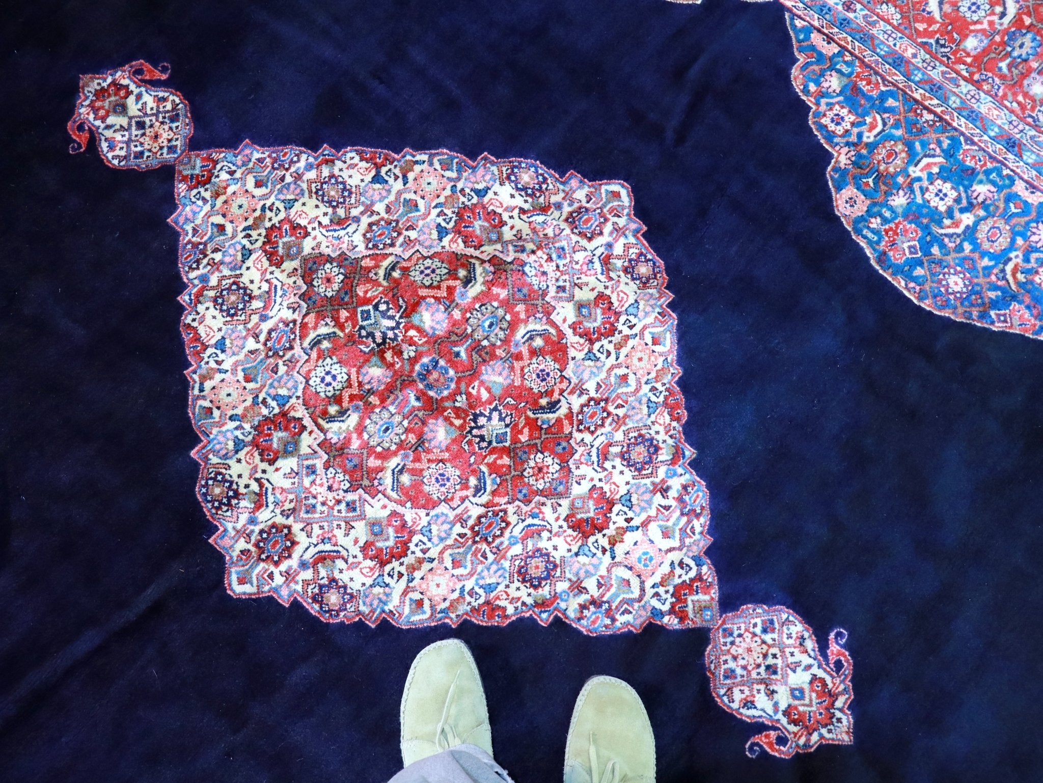 Persian Sarouk Rug | 7' 9" x 11' - Rug the Rock - 