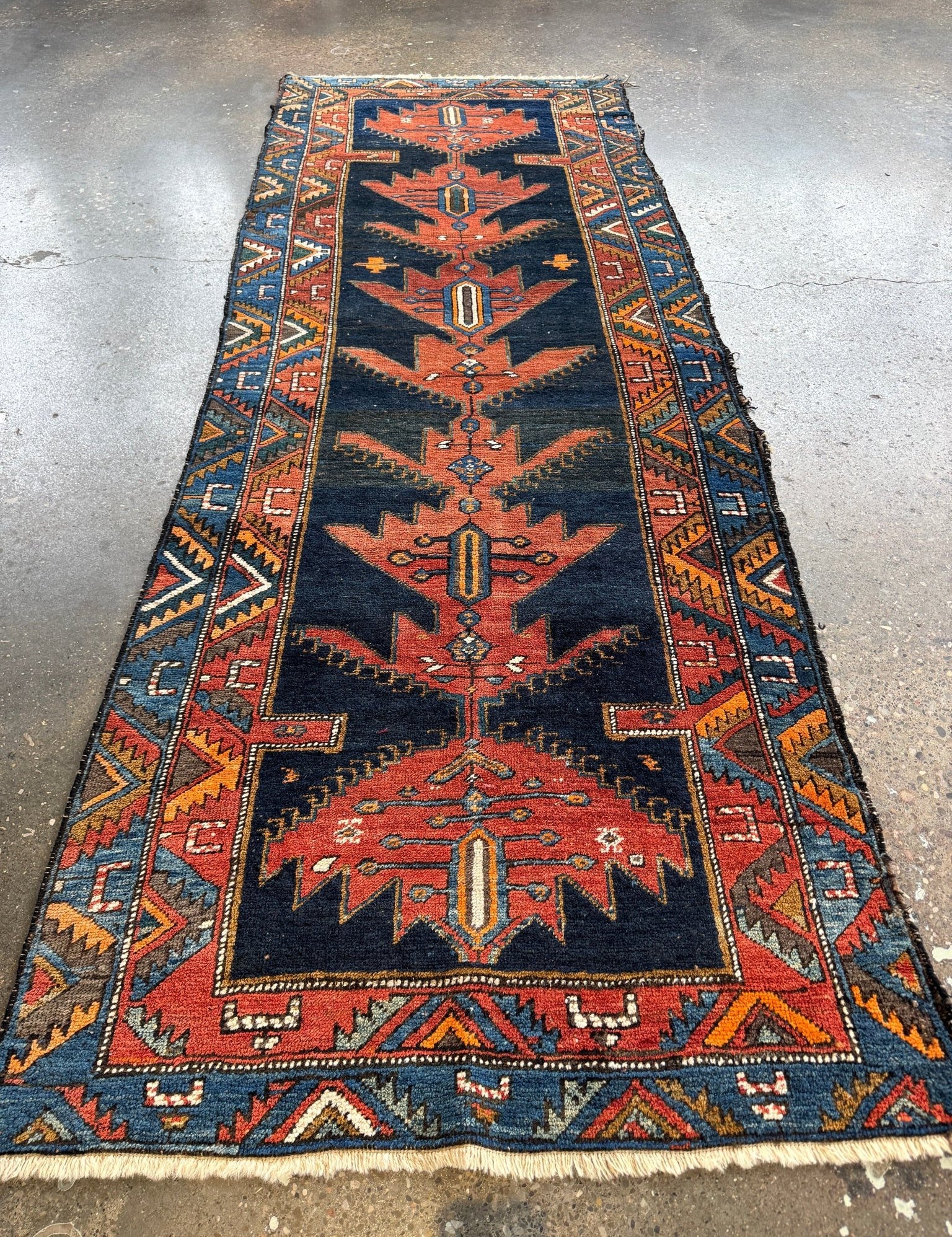 Persian Saujbulagh Runner Rug | 3' 7" x 10' - Rug the Rock - available