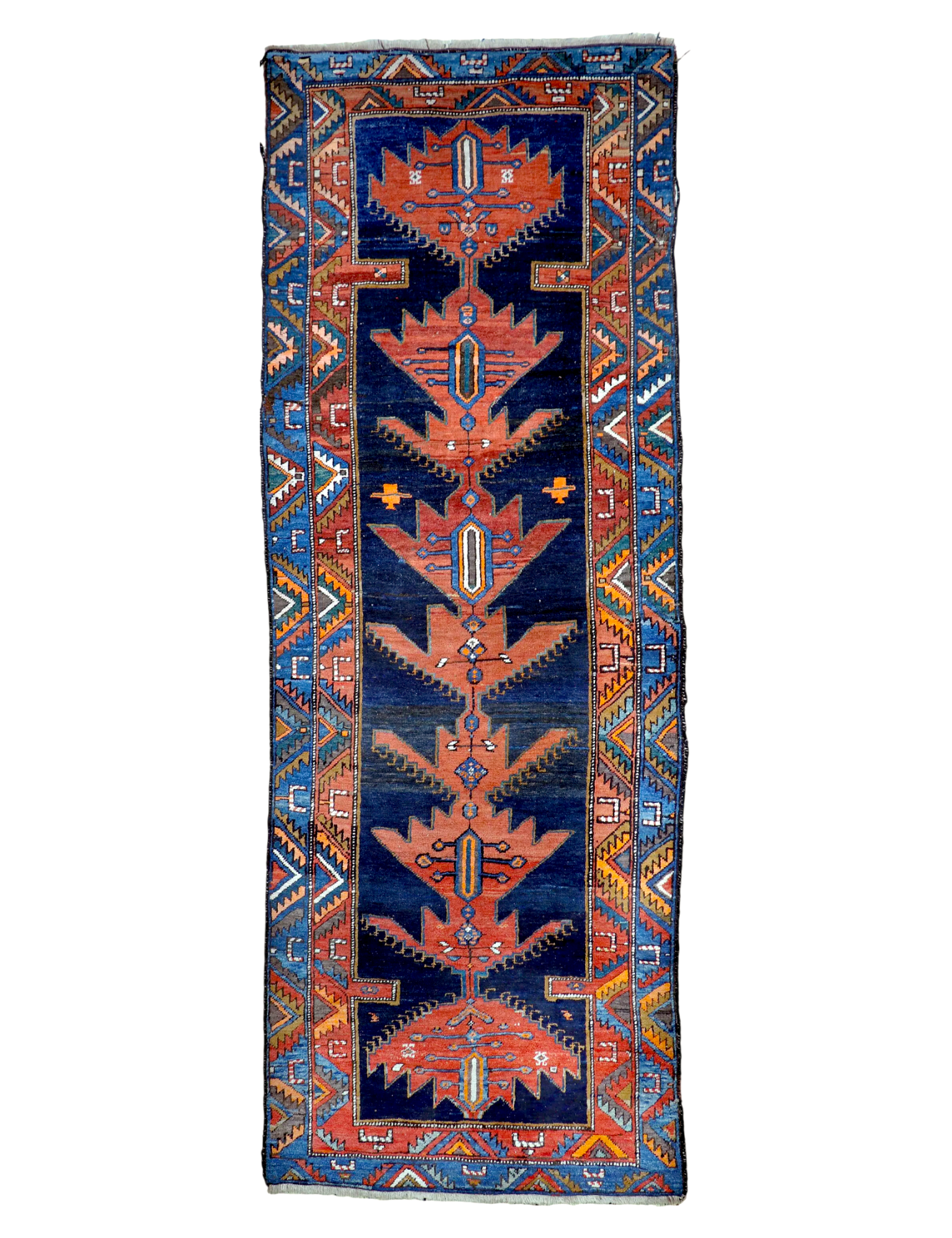 Persian Saujbulagh Runner Rug | 3' 7" x 10' - Rug the Rock - available