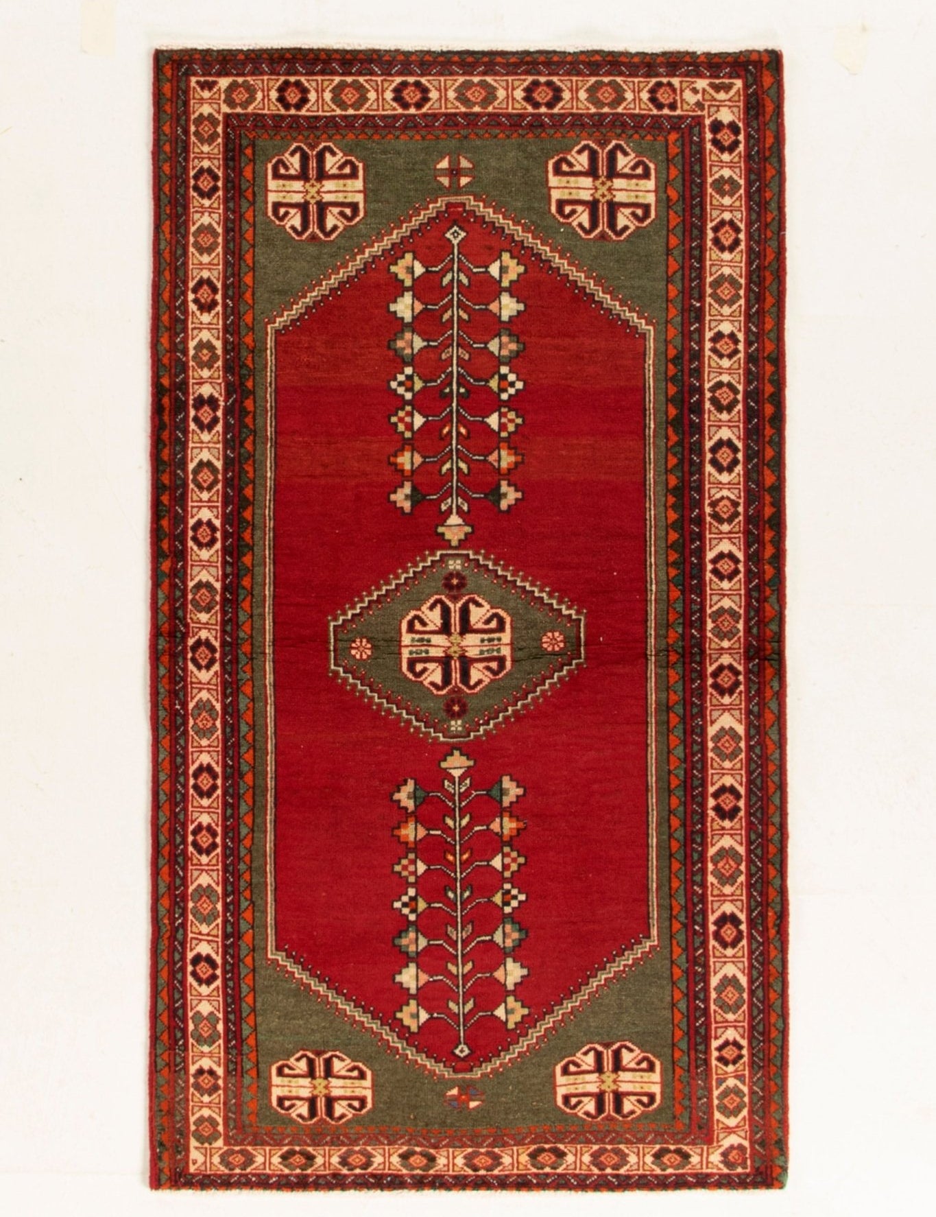 Persian Saveh Rug | 2' 11" x 5' 2" - Rug the Rock - 