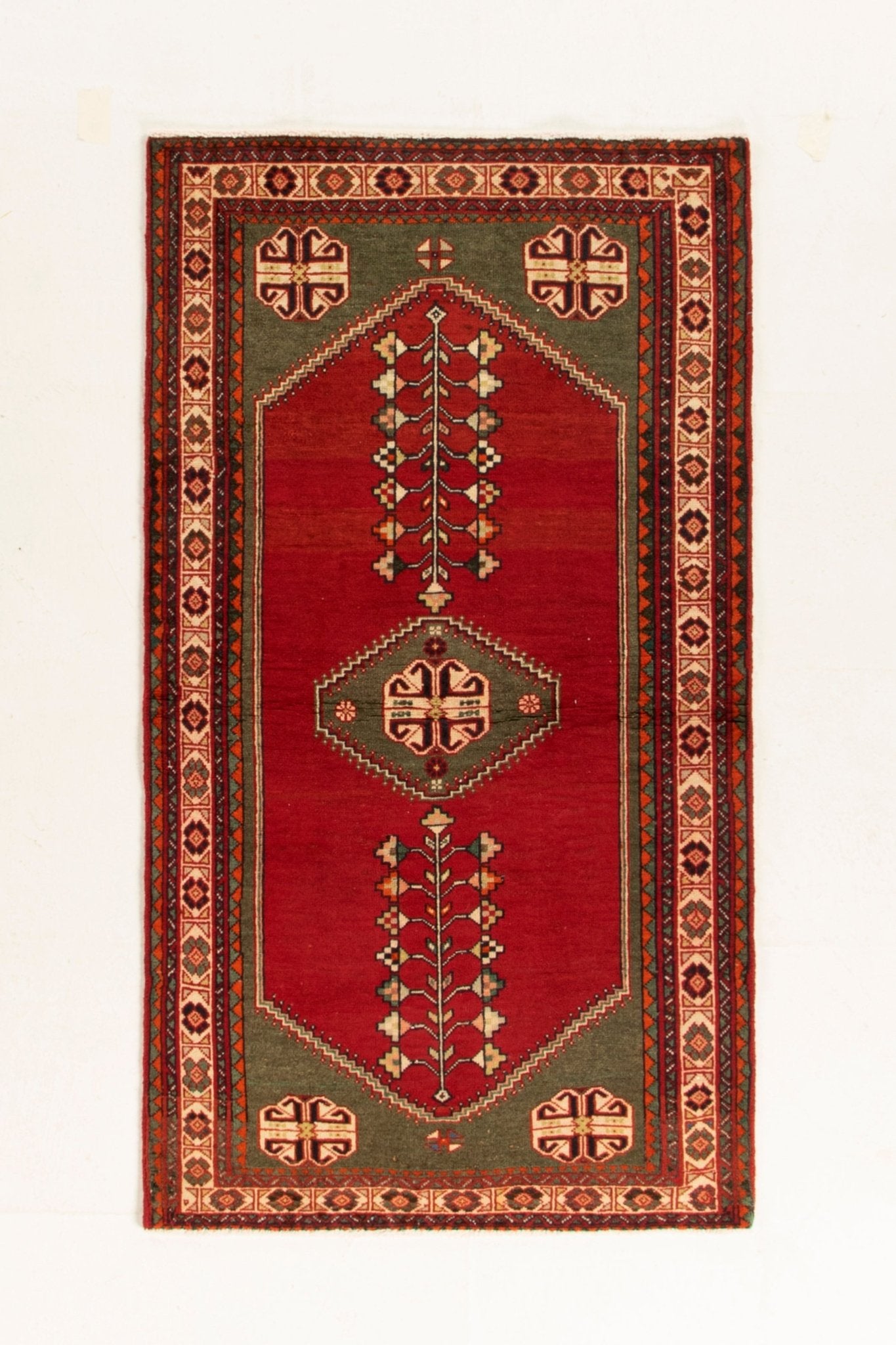 Persian Saveh Rug | 2' 11" x 5' 2" - Rug the Rock - 