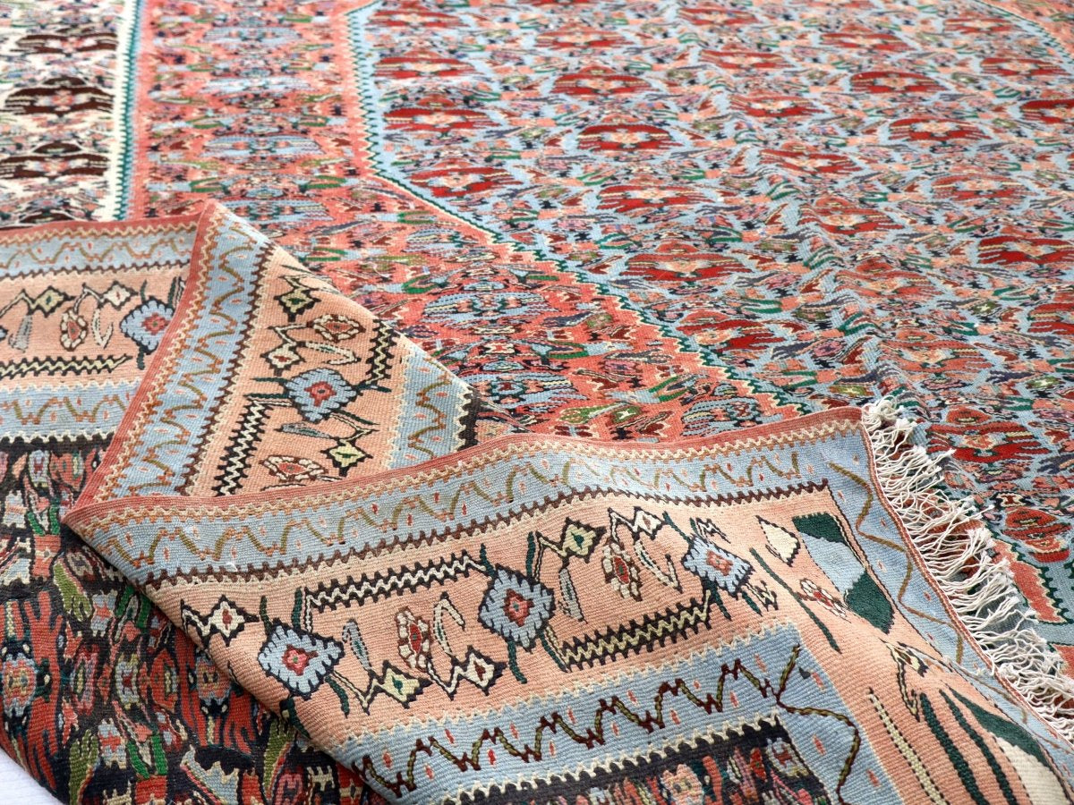 Persian Senneh Kilim Rug | 6' 3" x 9' 6" - Rug the Rock - 5 x 86 x 9available rugs