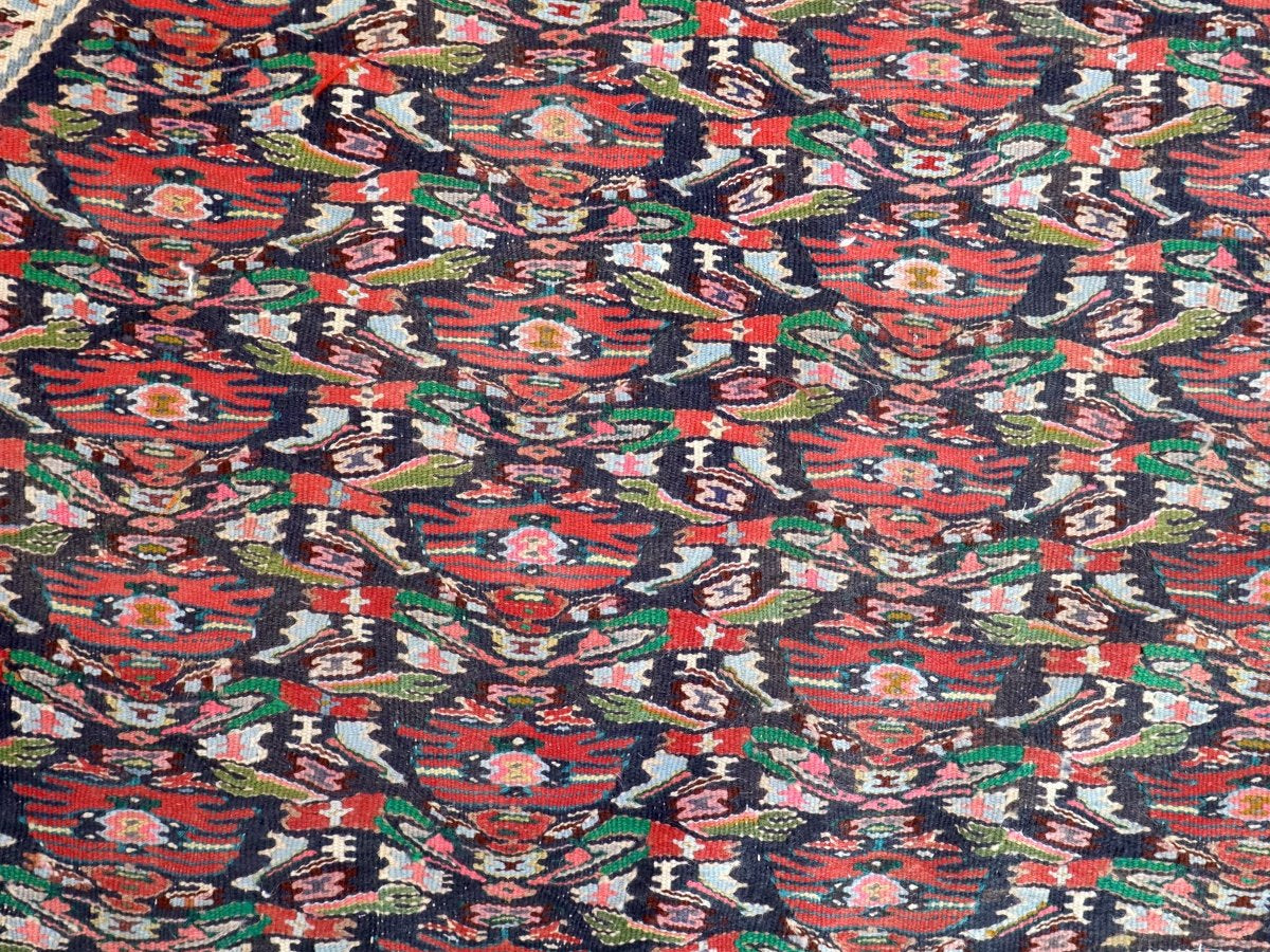 Persian Senneh Kilim Rug | 6' 3" x 9' 6" - Rug the Rock - 5 x 86 x 9available rugs