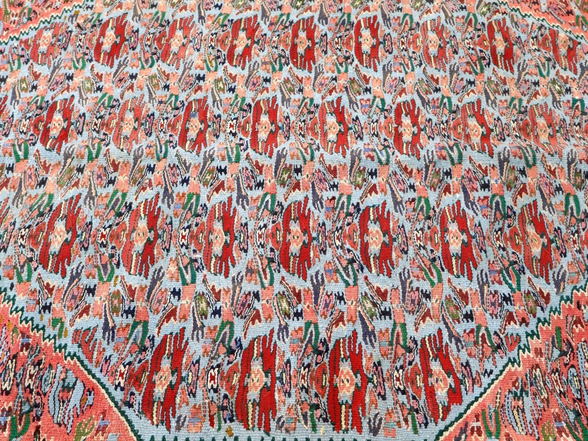 Persian Senneh Kilim Rug | 6' 3" x 9' 6" - Rug the Rock - 5 x 86 x 9available rugs