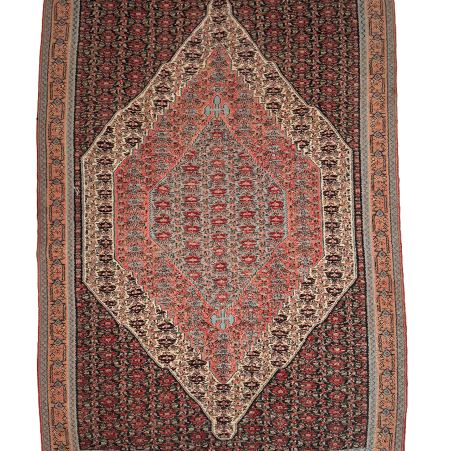Persian Senneh Kilim Rug | 6' 3" x 9' 6" - Rug the Rock - 5 x 86 x 9available rugs