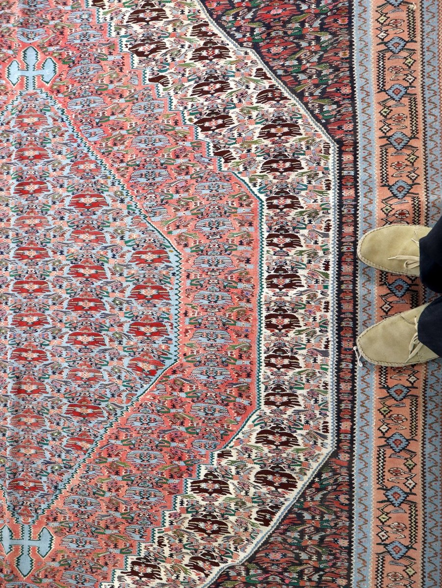 Persian Senneh Kilim Rug | 6' 3" x 9' 6" - Rug the Rock - 5 x 86 x 9available rugs