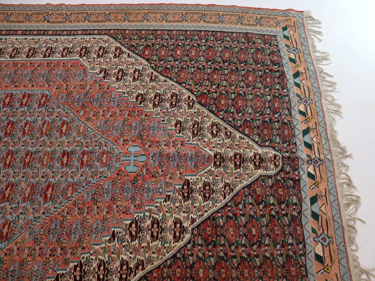 Persian Senneh Kilim Rug | 6' 3" x 9' 6" - Rug the Rock - 5 x 86 x 9available rugs