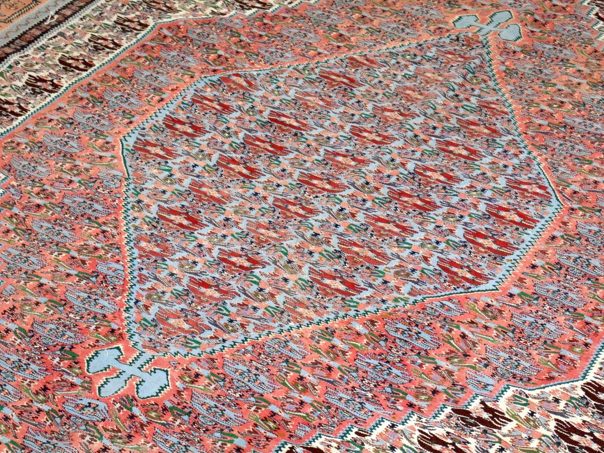 Persian Senneh Kilim Rug | 6' 3" x 9' 6" - Rug the Rock - 5 x 86 x 9available rugs