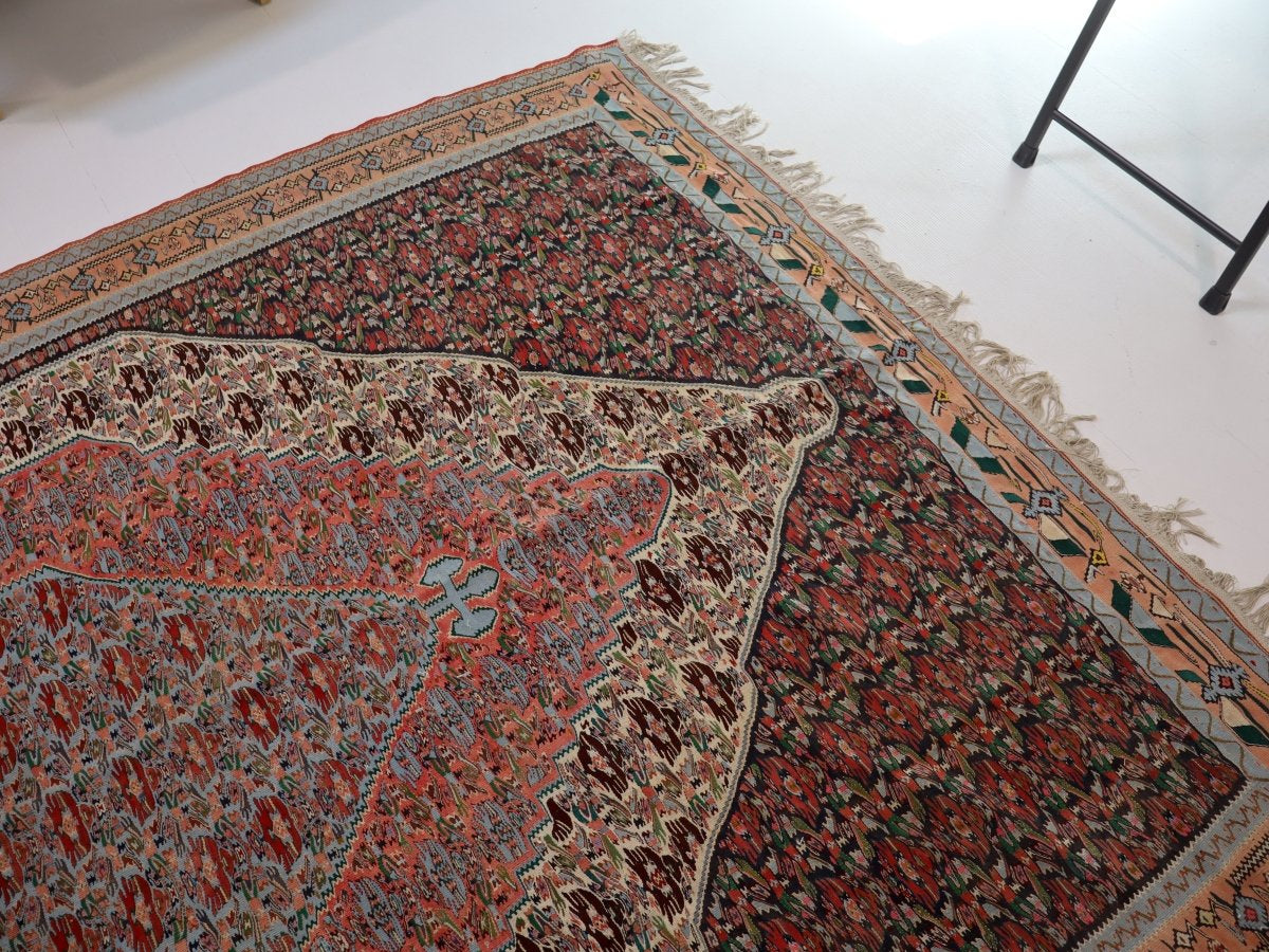Persian Senneh Kilim Rug | 6' 3" x 9' 6" - Rug the Rock - 5 x 86 x 9available rugs
