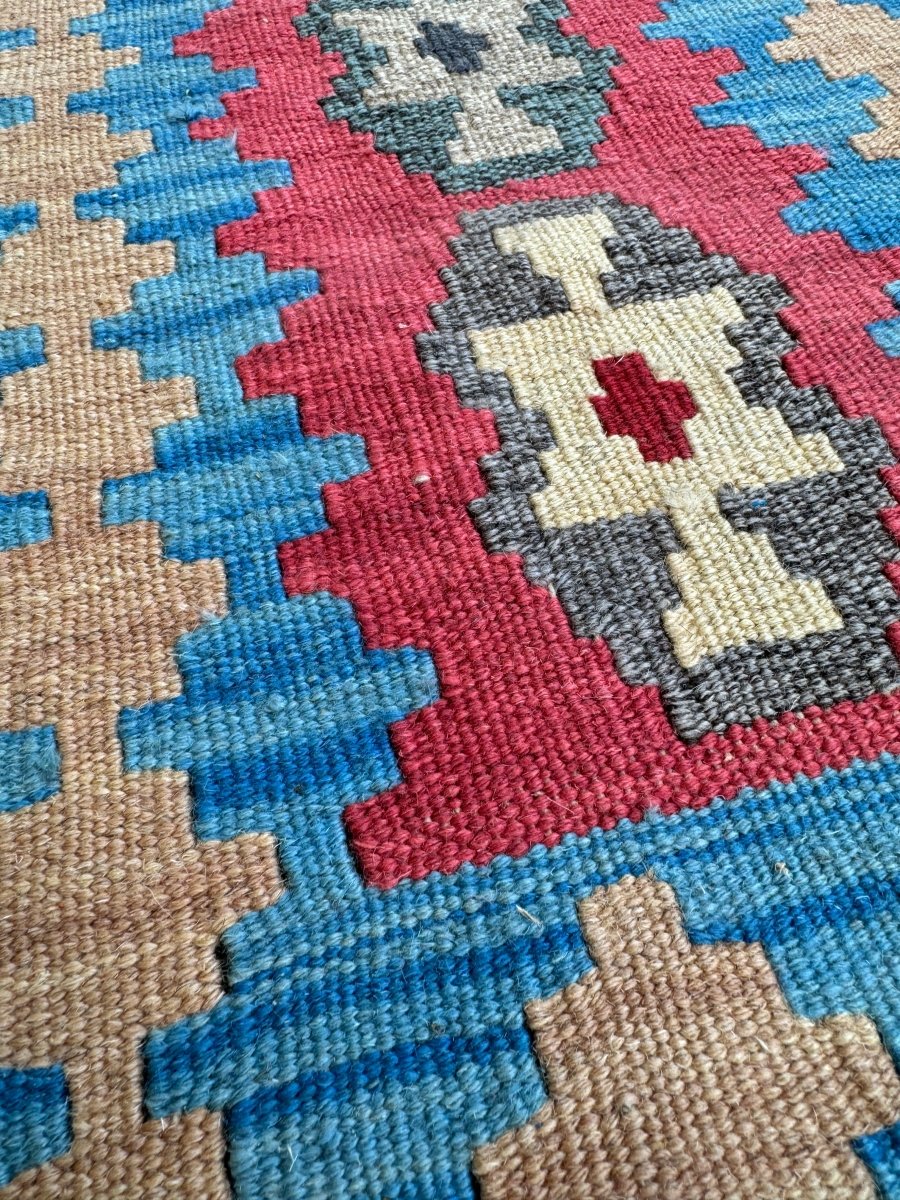 Persian Shiraz Kilim Rug | 1' 5" x 2' 0" - Rug the Rock