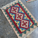 Persian Shiraz Kilim Rug | 1' 7" x 2' 2" - Rug the Rock