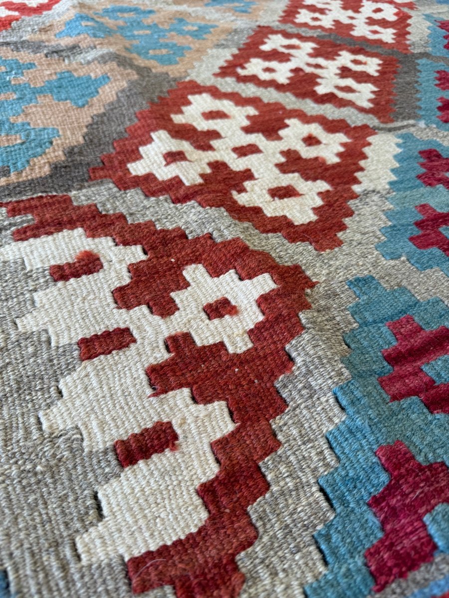 Persian Shiraz Kilim Rug | 5' 3" x 6' 9" - Rug the Rock