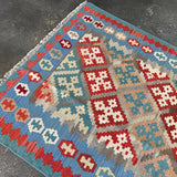 Persian Shiraz Kilim Rug | 5' 3" x 6' 9" - Rug the Rock