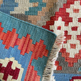 Persian Shiraz Kilim Rug | 5' 3" x 6' 9" - Rug the Rock