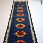 Persian Shiraz kilim Runner | 2' 8" x 9' 7" - Rug the Rock - available rugsblue colorRunner Rug