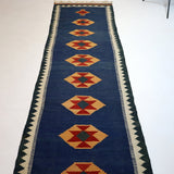 Persian Shiraz kilim Runner | 2' 8" x 9' 7" - Rug the Rock - available rugsblue colorRunner Rug