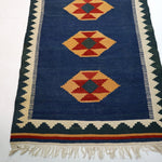 Persian Shiraz kilim Runner | 2' 8" x 9' 7" - Rug the Rock - available rugsblue colorRunner Rug
