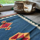 Persian Shiraz kilim Runner | 2' 8" x 9' 7" - Rug the Rock