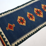 Persian Shiraz kilim Runner | 2' 8" x 9' 7" - Rug the Rock - available rugsblue colorRunner Rug
