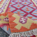 Persian Shiraz Kilim Runner Rug | 2' 9" x 6' 5" - Rug the Rock