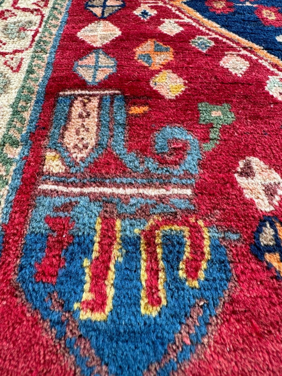 Persian Shiraz Rug | 1' 12" x 2' 1" - Rug the Rock