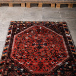 Persian Shiraz Rug | 3' 6” x 5' 1" - Rug the Rock - 