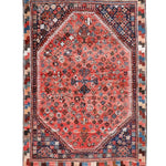 Persian Shiraz Rug | 3' 6” x 5' 1" - Rug the Rock - 