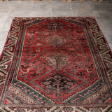 Persian Shiraz Rug | 4' 9” x 6' 9" - Rug the Rock - 