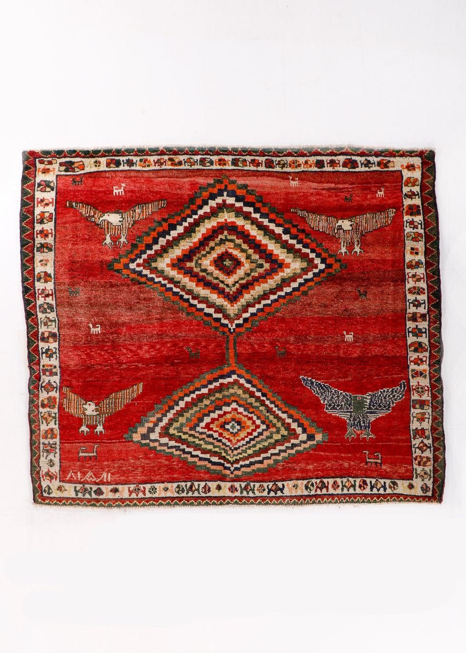 Persian Shiraz Rug | 5' 11" x 6' 9" - Rug the Rock - 