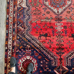 Persian Shiraz Rug | 5' 5" x 8' 2" - Rug the Rock