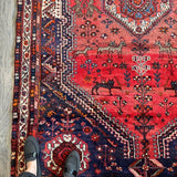 Persian Shiraz Rug | 5' 5" x 8' 2" - Rug the Rock