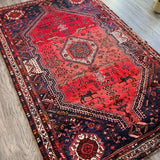 Persian Shiraz Rug | 5' 5" x 8' 2" - Rug the Rock