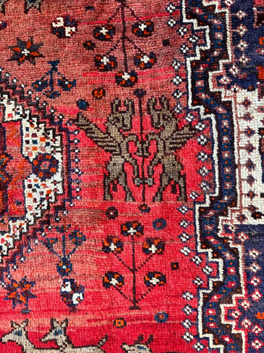 Persian Shiraz Rug | 5' 5" x 8' 2" - Rug the Rock