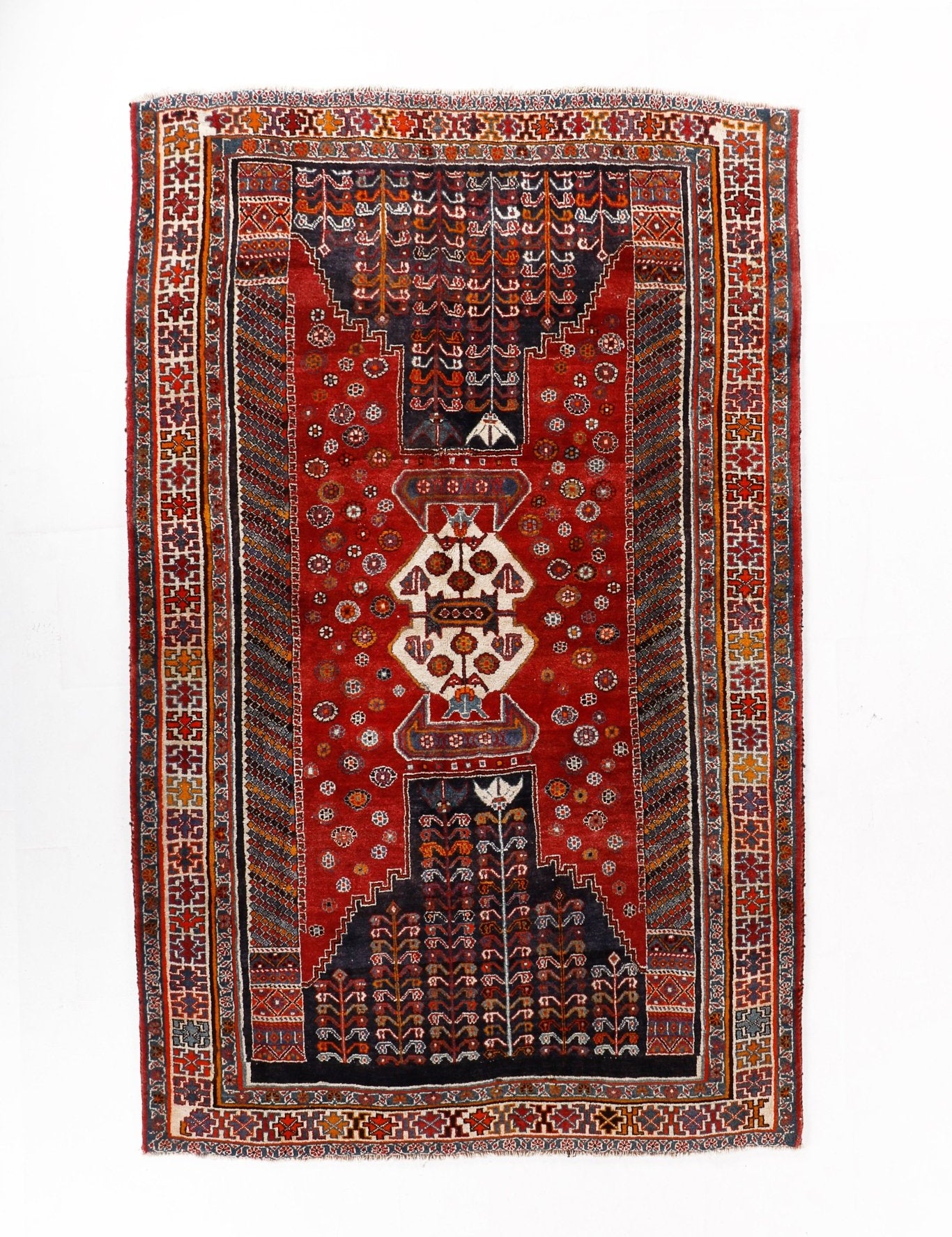 Persian Shiraz Rug | 5' 8" x 6' 10" - Rug the Rock - 