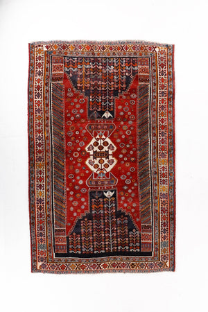 Persian Shiraz Rug | 5' 8" x 6' 10"