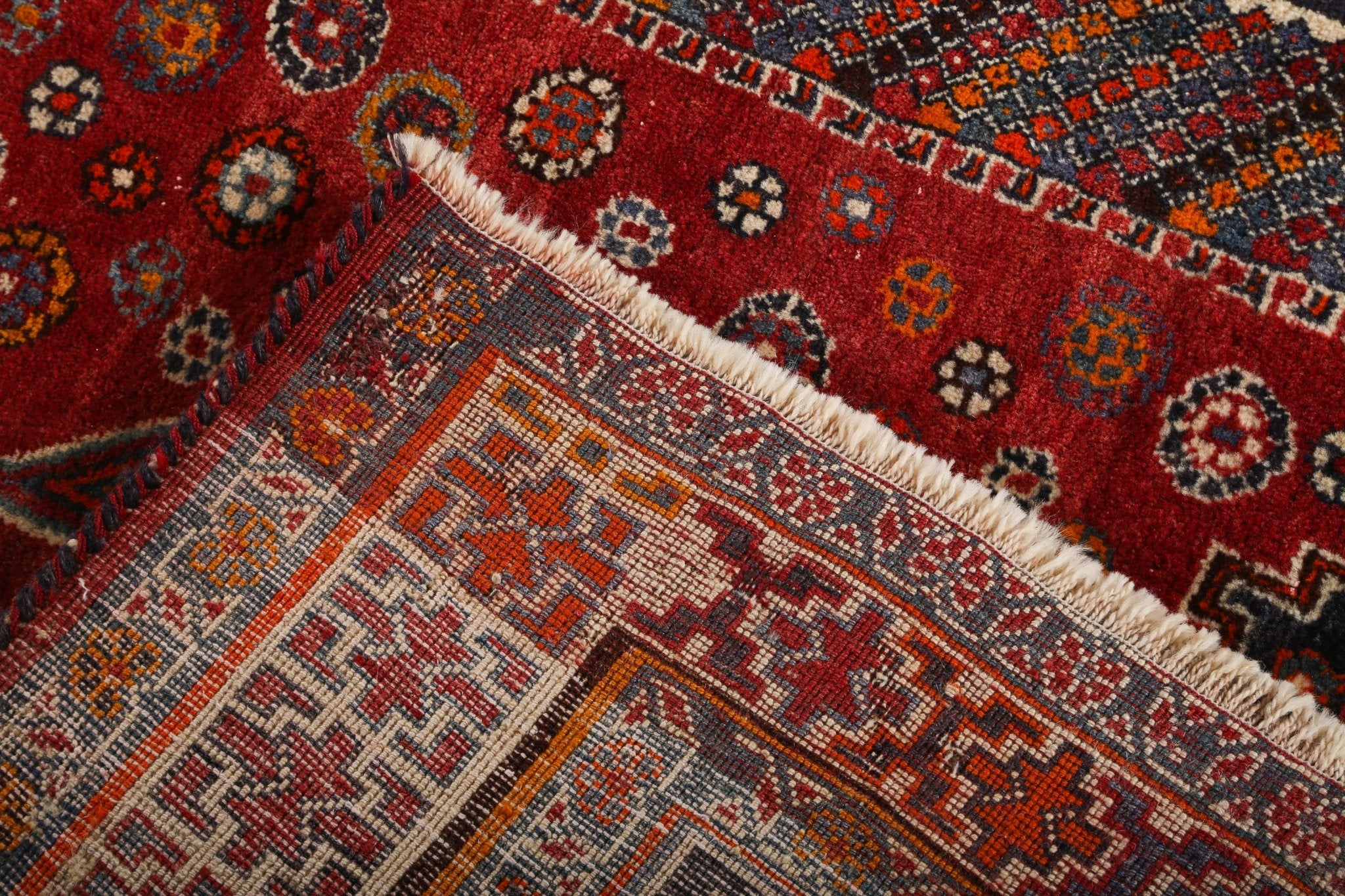 Persian Shiraz Rug | 5' 8" x 6' 10" - Rug the Rock - 