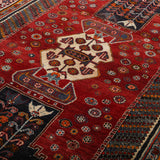 Persian Shiraz Rug | 5' 8" x 6' 10" - Rug the Rock - 