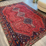 Persian Shiraz Rug | 6' 1" x 8' 6" - Rug the Rock