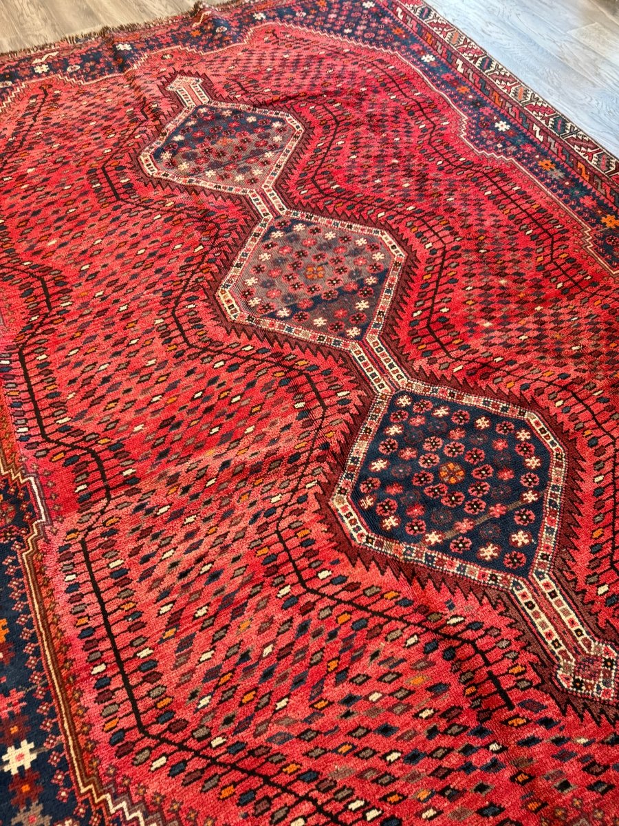 Persian Shiraz Rug | 6' 1" x 8' 6" - Rug the Rock