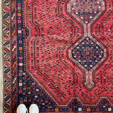 Persian Shiraz Rug | 6' 1" x 8' 6" - Rug the Rock