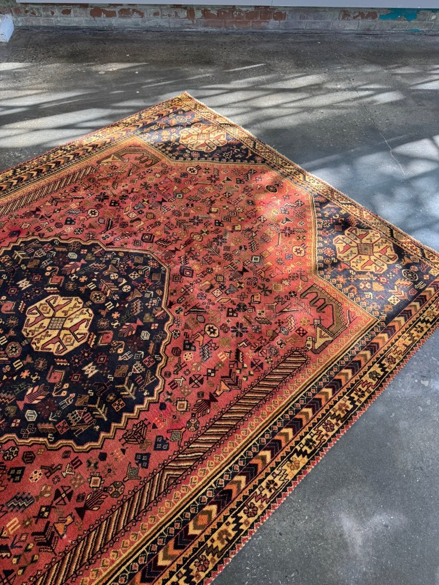 Persian Shiraz Rug | 6' 8" x 10' 1" - Rug the Rock