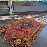 Persian Shiraz Rug | 6' 8" x 10' 1" - Rug the Rock