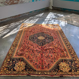 Persian Shiraz Rug | 6' 8" x 10' 1" - Rug the Rock