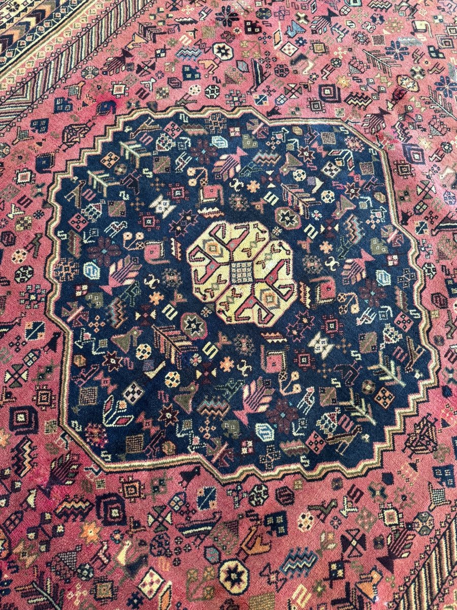 Persian Shiraz Rug | 6' 8" x 10' 1" - Rug the Rock