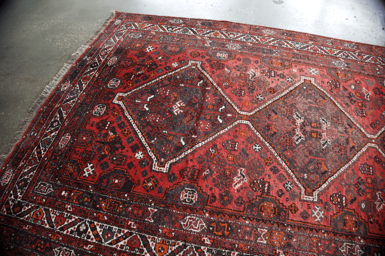 Persian Shiraz Rug | 7' 1" x 11' - Rug the Rock - available