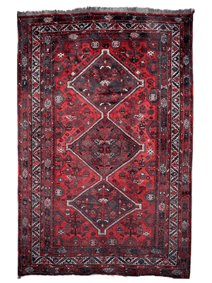 Persian Shiraz Rug | 7' 1" x 11'