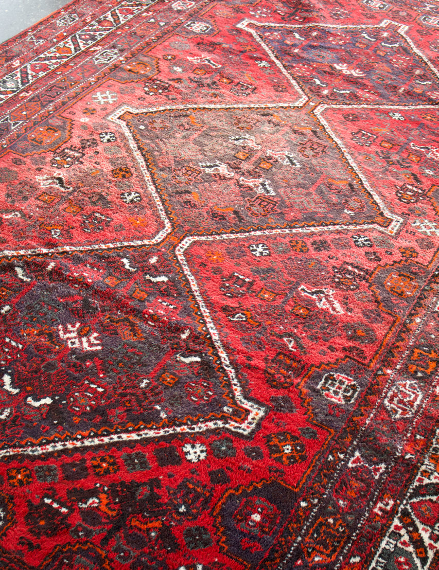 Persian Shiraz Rug | 7' 1" x 11' - Rug the Rock - available