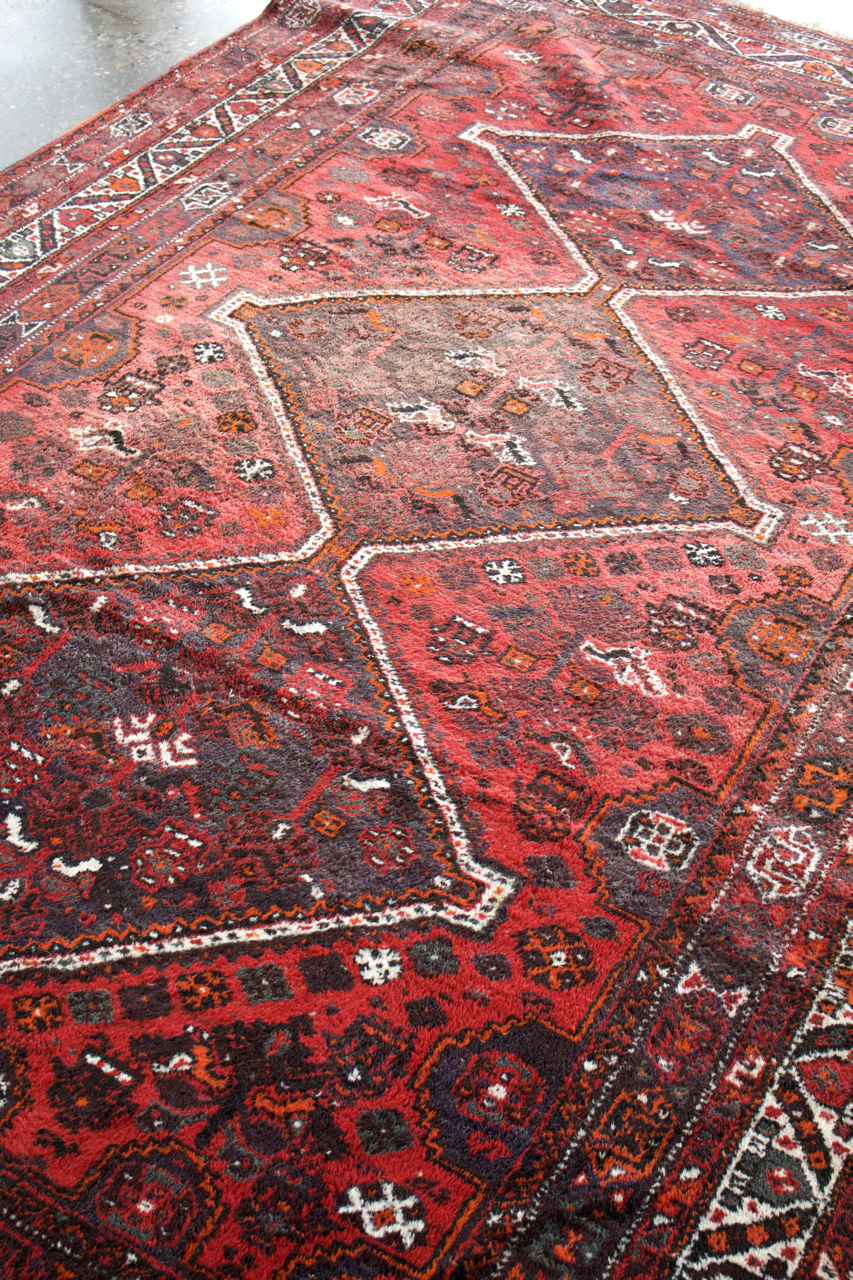 Persian Shiraz Rug | 7' 1" x 11' - Rug the Rock - available