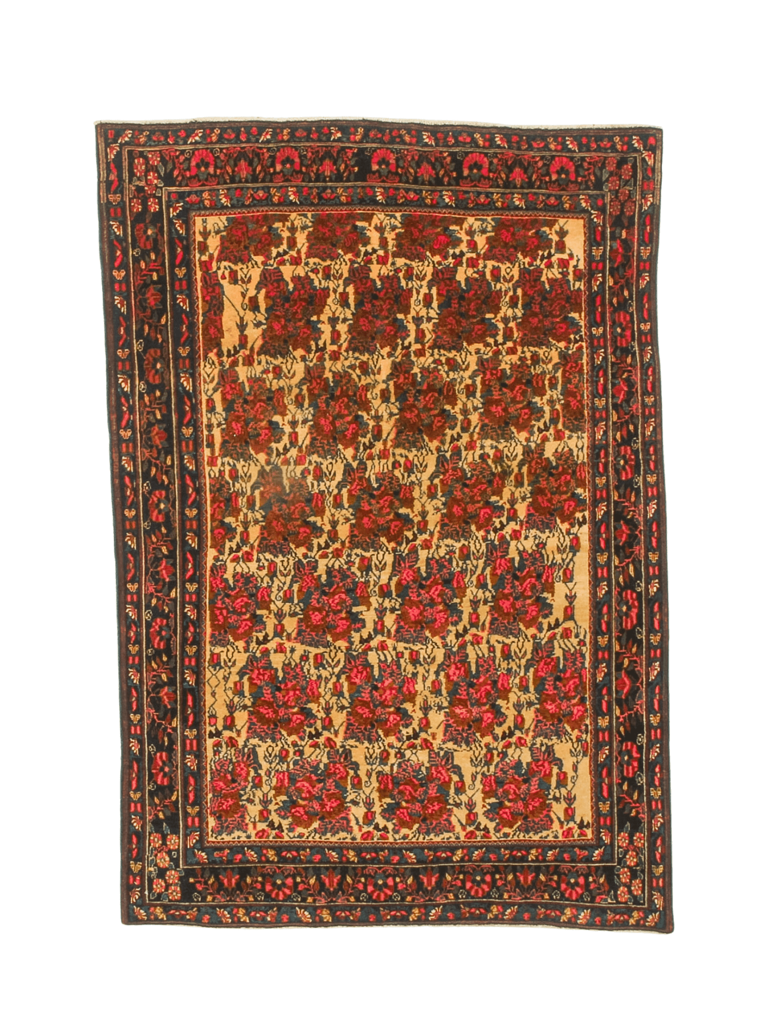 Persian Sirjan Rug | 5' 2" x 7' 5" - Rug the Rock - available