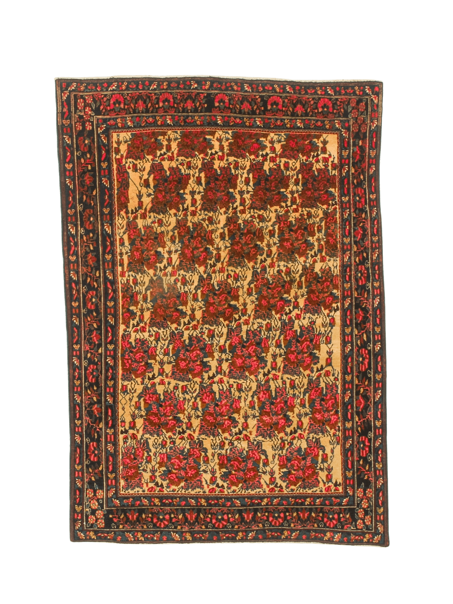 Persian Sirjan Rug | 5' 2" x 7' 5" - Rug the Rock - available